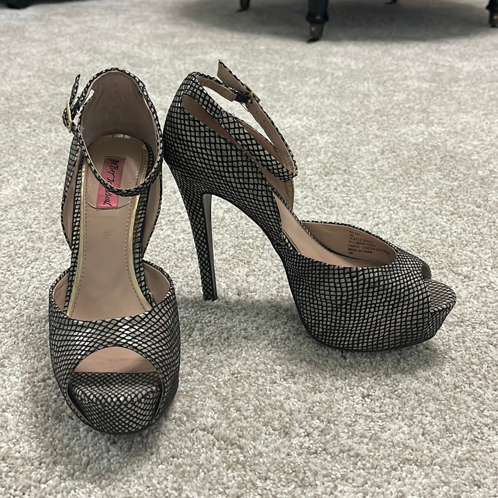 Betsey Johnson platform heels